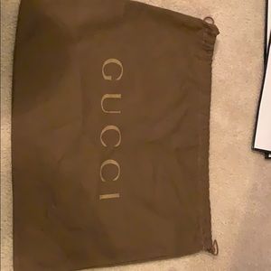 Gucci large dust bag only